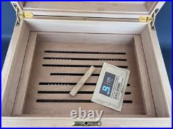 Elie Bleu La Flor De Alba 200 Count Cigar Humidor Made In France 200-ct Cigars