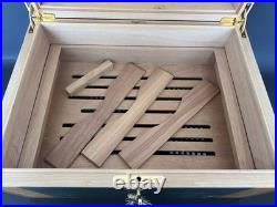 Elie Bleu La Flor De Alba 200 Count Cigar Humidor Made In France 200-ct Cigars