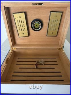 Elie Bleu La Flor De Alba 200 Count Cigar Humidor Made In France 200-ct Cigars