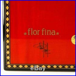 Elie Bleu Medaillen Rot Humidor (75 Zigarren) Flor Fina mit / Original Schlüssel