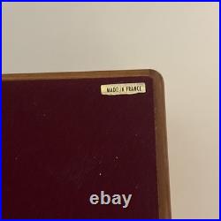 Elie Bleu Paris Wonderful Burl Mahogany Cigar Humidor 50 Cigars