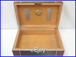 Elie Bleu Pirate 110 Humidor Cigar Case PIRATES With Hygrometer Only 200 Rare