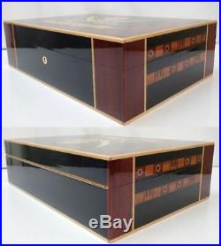 Elie Bleu Pirate 110 Humidor Cigar Case PIRATES With Hygrometer Only 200 Rare