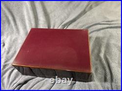 Elie Bleu Walnut Burl 200 Cigar Humidor Beautiful vintage Box Preowned