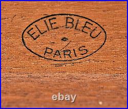 Elie Bleu Walnut Burl 300 Cigar Humidor 2 Trays, Dividers, 4 Cedar Layers