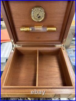 Elie bleu humidor Used Geometric Pattern