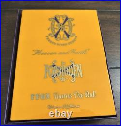 FFOX TAUROS THE BULL cigar Box Empty Limited Edition 2025 Fuente Opus X
