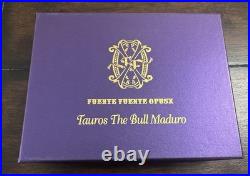 FFOX TAUROS THE BULL cigar Box Empty Limited Edition 2025 Fuente Opus X