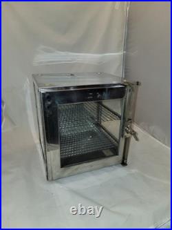 FISHER SCIENTIFIC STAINLESS DESICCATOR/Drink Smoking Chamber/ Cigar humidor