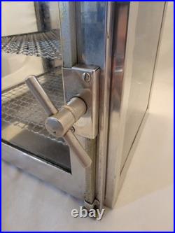 FISHER SCIENTIFIC STAINLESS DESICCATOR/Drink Smoking Chamber/ Cigar humidor