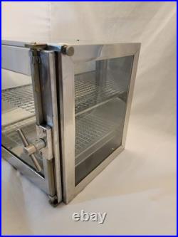 FISHER SCIENTIFIC STAINLESS DESICCATOR/Drink Smoking Chamber/ Cigar humidor