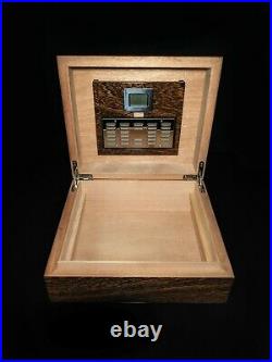 Fame Ford Humidor Lined with Cedar Showroom Model 11.5 L x 10.25 W x 5.5 H