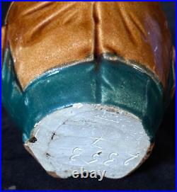 GENTLEMAN BULLDOG with CIGAR Tobacco Jar Antique Majolica Pottery Humidor c. 1890 GENTLEMAN BULLDOG with CIGAR Tobacco Jar Antique Majolica Pottery Humidor c. 1890