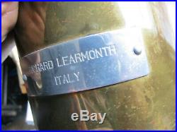 GREAT 105mm WWII Army IDENTIFIED Trench Art Cigar Humidor, ITALY, Folk Art, GIFT