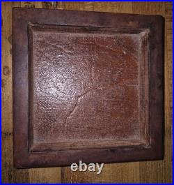 Gardner Kates LEATHER TOBACCO ASHTRAY 1940s