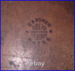 Gardner Kates LEATHER TOBACCO ASHTRAY 1940s