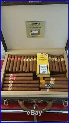 Genuine LOUIS VUITTON President Monogram Briefcase Cigar Humidor