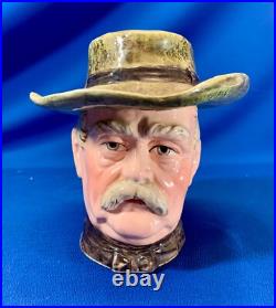 German Wide Brim Hat Man Tobacco Humidor Liiks Like Teddy Roosevelt