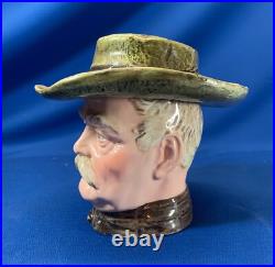 German Wide Brim Hat Man Tobacco Humidor Liiks Like Teddy Roosevelt