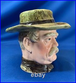 German Wide Brim Hat Man Tobacco Humidor Liiks Like Teddy Roosevelt