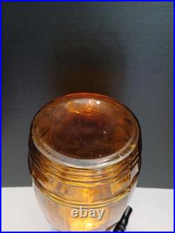 Globe Tobacco Company Jar Detroit Amber