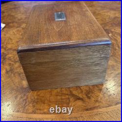 Gorgeous Antique Victorian 19th Century Wood Stash Humidor Cigar Tobacco