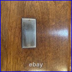 Gorgeous Antique Victorian 19th Century Wood Stash Humidor Cigar Tobacco