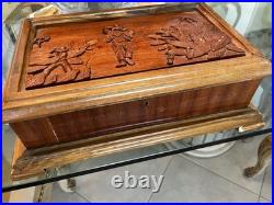 Graycliff Hotel Restaurant Nassau Bahamas Vintage Humidor Cigar Holder