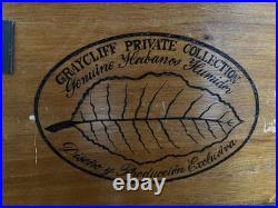 Graycliff Hotel Restaurant Nassau Bahamas Vintage Humidor Cigar Holder
