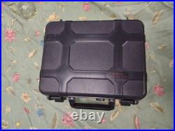 Gurkha S. E. A L. S. 30 Cigar Travel Humidor With Air Purge MISSING TWO FOAM PIECE