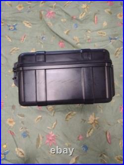 Gurkha S. E. A L. S. 30 Cigar Travel Humidor With Air Purge MISSING TWO FOAM PIECE