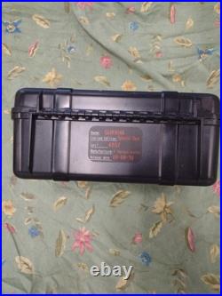 Gurkha S. E. A L. S. 30 Cigar Travel Humidor With Air Purge MISSING TWO FOAM PIECE