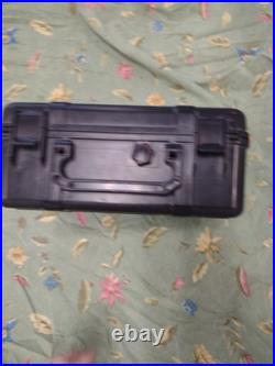 Gurkha S. E. A L. S. 30 Cigar Travel Humidor With Air Purge MISSING TWO FOAM PIECE