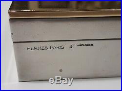 H BOX HERMES PARIS BOX JEWELRY CASE, CIGAR HUMIDOR. Not ashtray birkin kelly