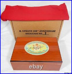 H Upmann 160th Anniversary Seleccion No 1 Cigar Humidor withBag Box