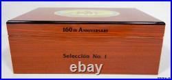 H Upmann 160th Anniversary Seleccion No 1 Cigar Humidor withBag Box H Upmann 160th Anniversary Seleccion No 1 Cigar Humidor withBag Box