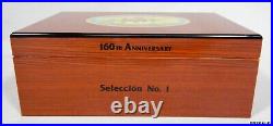 H Upmann 160th Anniversary Seleccion No 1 Cigar Humidor withBag Box