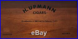 H. Upmann Cigar Box Humidor 16 X 8-1/2 X 5-1/2 Very Good Used Condition