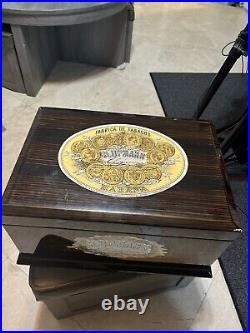 H Upmann Humidor Large Rare Estate Find Cigar Box As Is Good Shape Habana