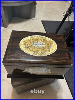 H Upmann Humidor Large Rare Estate Find Cigar Box As Is Good Shape Habana