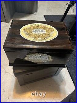 H Upmann Humidor Large Rare Estate Find Cigar Box As Is Good Shape Habana