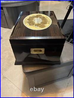 H Upmann Humidor Large Rare Estate Find Cigar Box As Is Good Shape Habana