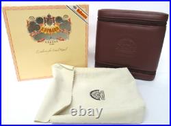 H. Upmann Leather Travel Humidor 6 Cigar Capacity Robusto 50 Ring Gauge 124mm