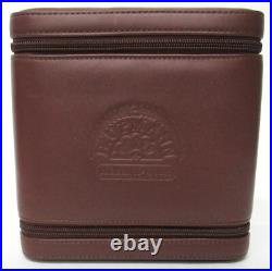 H. Upmann Leather Travel Humidor 6 Cigar Capacity Robusto 50 Ring Gauge 124mm