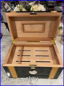 HIZLJJ High Gloss Cigar Humidor Cigar Box
