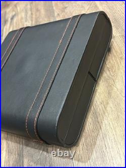 Harley Davidson Travel Saddlebag Cigar Humidor With Mirror