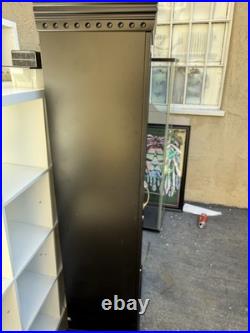 Havana Bay Humidor Display Cabinet Black Etched Glass Shelves 1000 Count