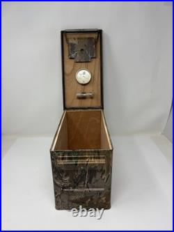 He Man Humidor Camo Ammo Box Custom Very Rare Hunting Cigar Storage