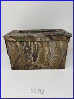 He Man Humidor Camo Ammo Box Custom Very Rare Hunting Cigar Storage