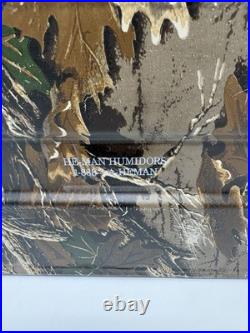 He Man Humidor Camo Ammo Box Custom Very Rare Hunting Cigar Storage